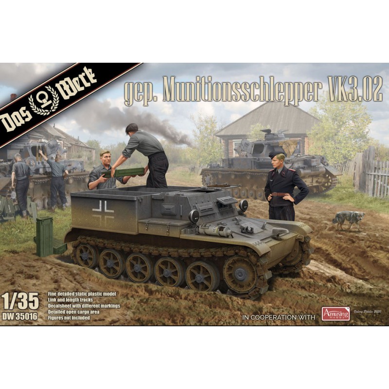 Gepanzerter Munitionsschlepper VK3.02. DAS WERK DW35016