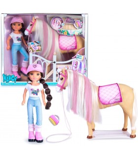 Nancy Un Giorno con il Suo Cavallo