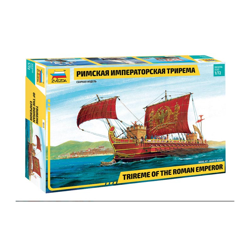 Trireme dell'Impero Romano. ZVEZDA 9019