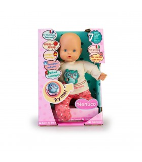 Nenuco - Bambola 30 cm Interattiva 7 Lingue
