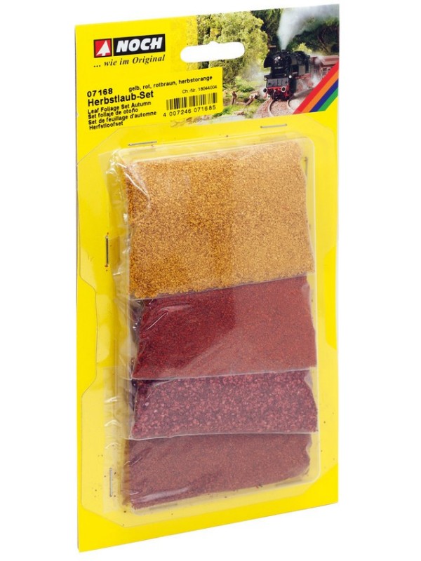 NOCH 07168 Set fogliame autunnale gr 50 (4 colori assortiti)