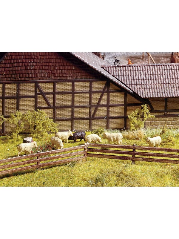 NOCH 13040 Scala HO Recinzione per animali al pascolo - (misure 1 metro x 13 mm)