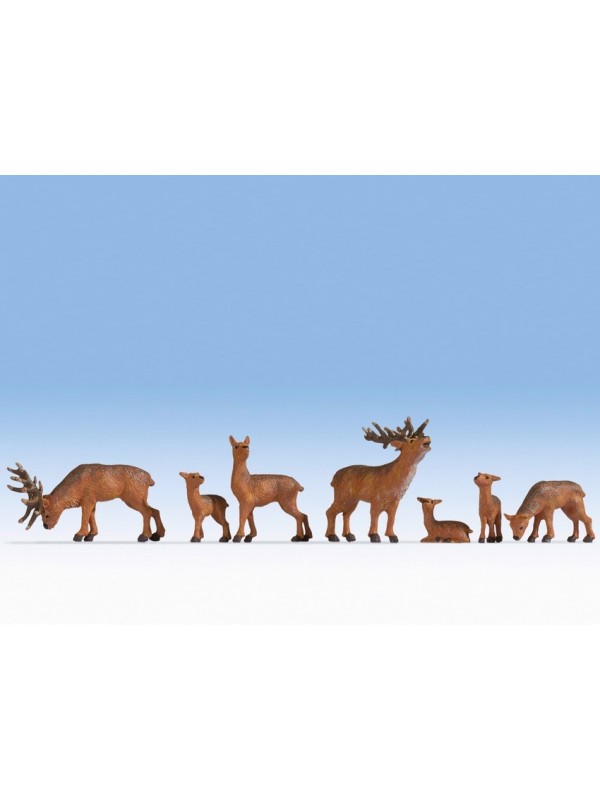 NOCH 15732 Scala HO Confezione di cervi pz. 7