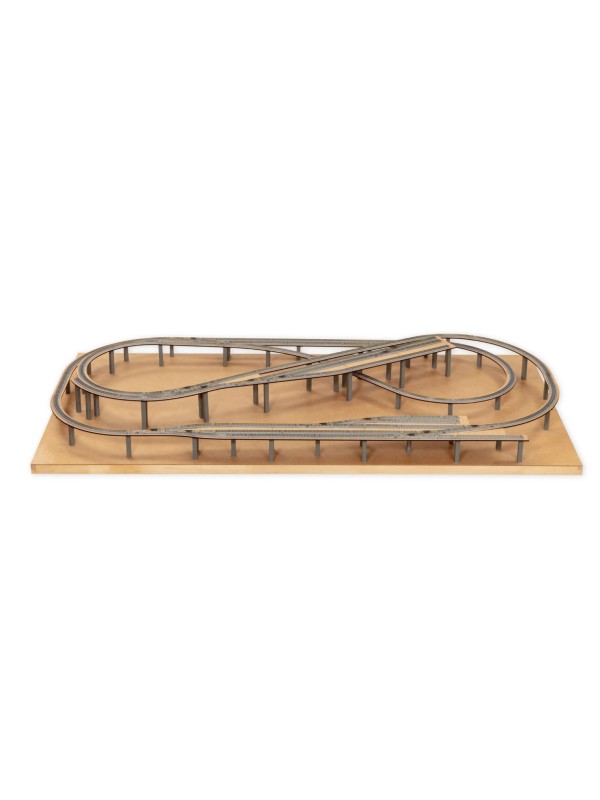 NOCH 53705 Scala N Set Easy-Track per costruzione plastico Albulabahn