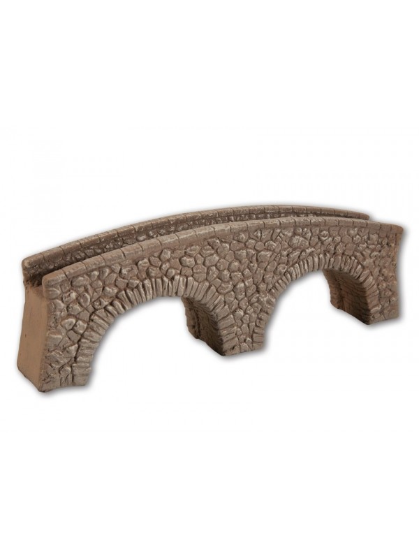 NOCH 58692 Scala HO Ponte Argen in pietra con due archi (già costruito)