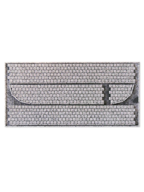 NOCH 60342 Scala HO Marciapiede strutturale ciottolato