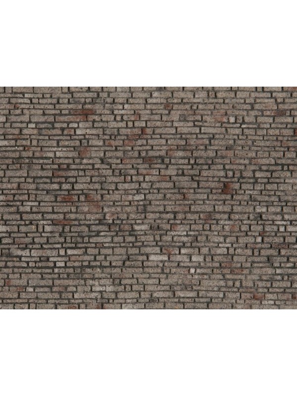 NOCH 60370 Scala HO Foglio flessibile realistico 3D: Muro di pietre regolari