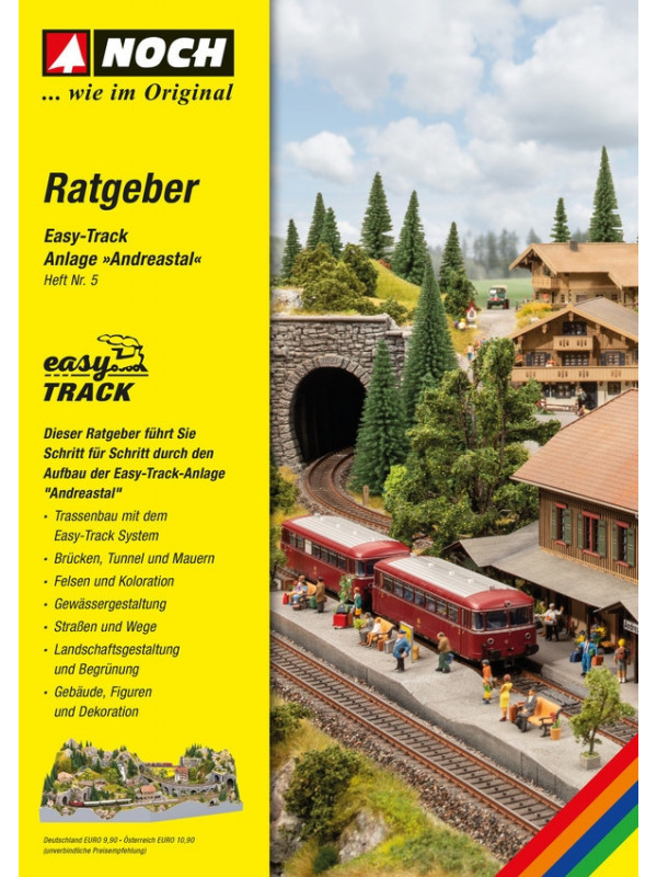 NOCH 71903 Manuale per la realizzazione del plastico Andreastal lingua inglese