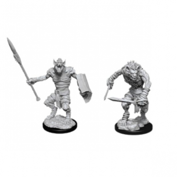 Nolzur's Marvelous Miniatures - Gnoll & Gnoll Flesh Gnawer