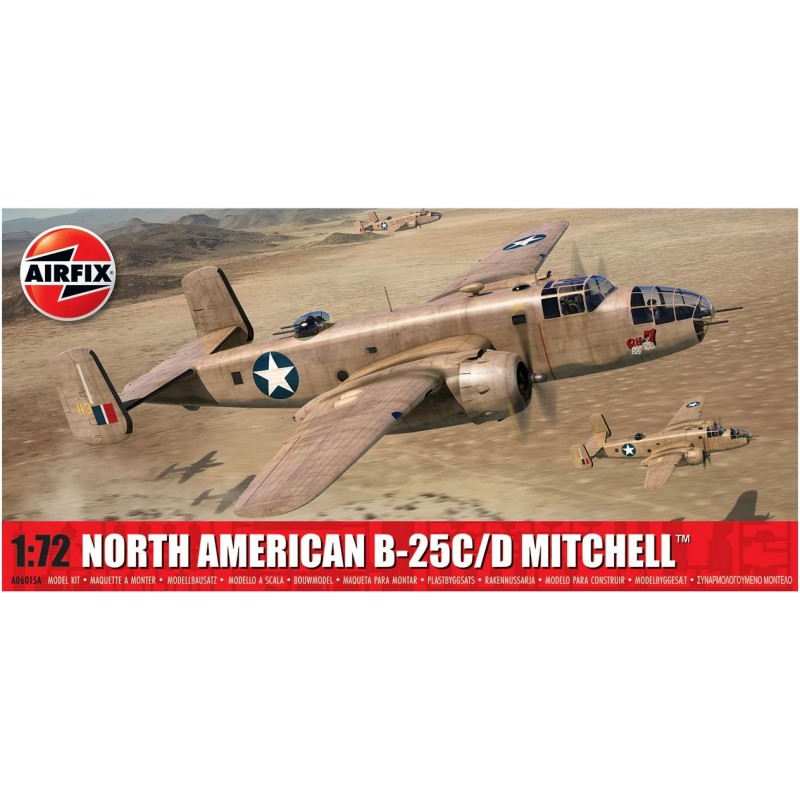 B-25C/D Mitchell nordamericano. AIRFIX A06015A