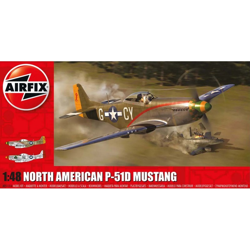 North American P-51D Mustang. AIRFIX A05131A