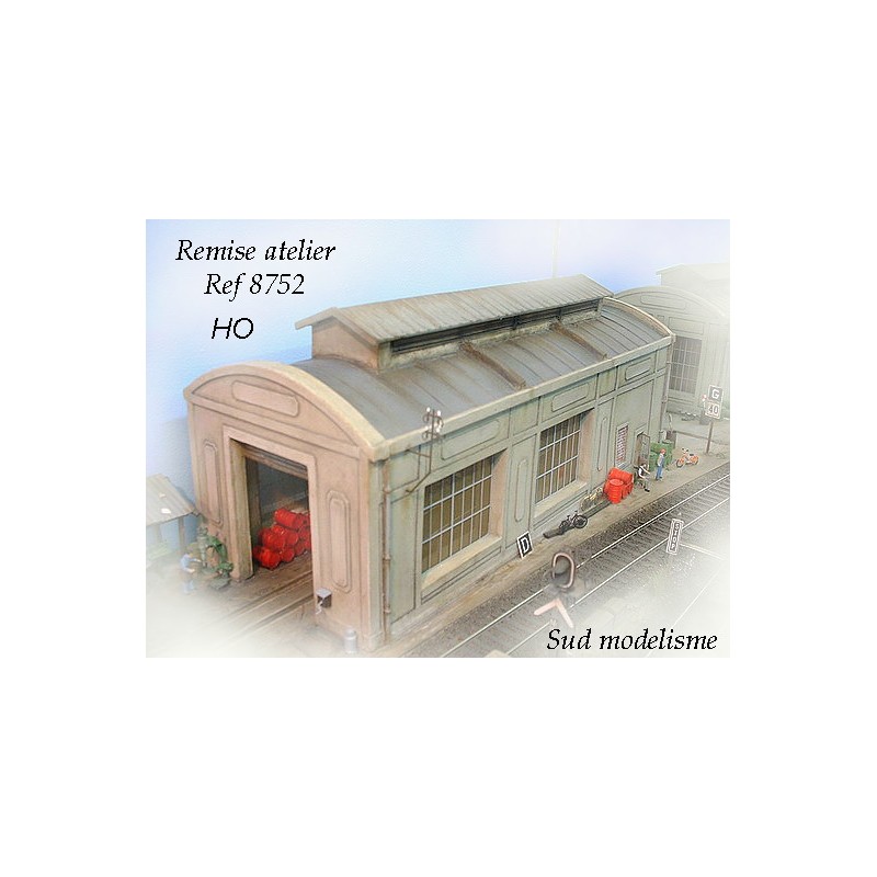 Officina locomotive. PN SUD MODELISME 8752