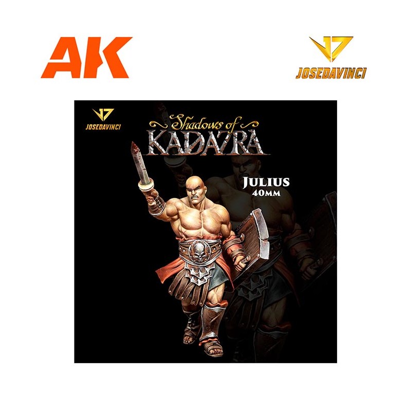 Ombre di Kadazra - Giulio, 40mm. JOSEDAVINCI AK INTERACTIVE JD002