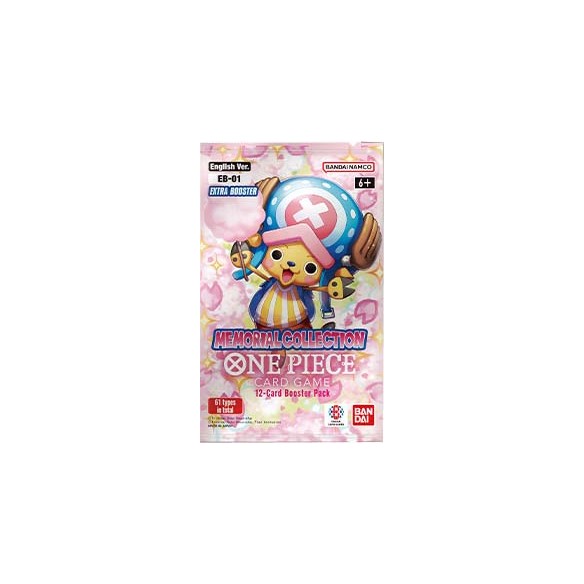 One Piece Card Game - Extra Booster - Memorial Collection EB-01 - Bustina da 12 Carte (ENG)