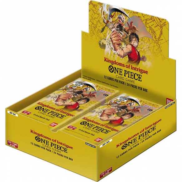 One Piece Card Game - Kingdoms of Intrigue OP-04 - Display da 24 Buste (ENG)