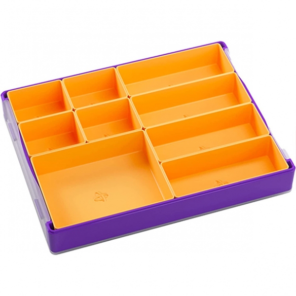 Organizer Porta Segnalini - Viola/Arancione - Gamegenic