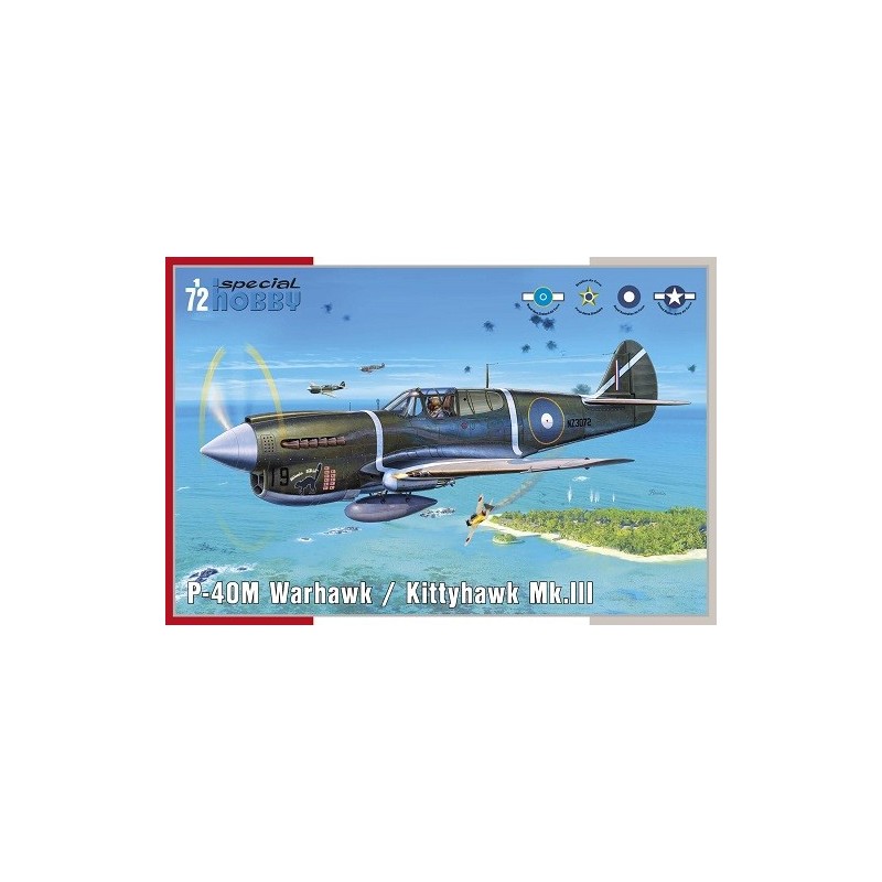 P-40M Warhawk / Kittyhawk Mk.III. SPECIAL HOBBY SH72382