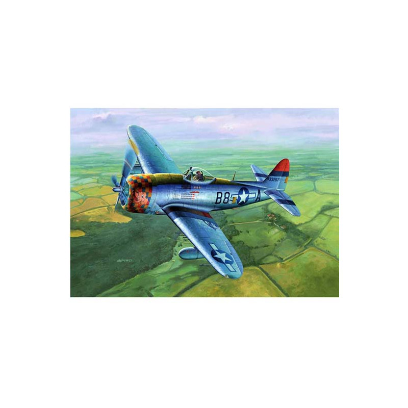 P-47D Thunderbolt "Pinna dorsale". TRUMPETER 02264