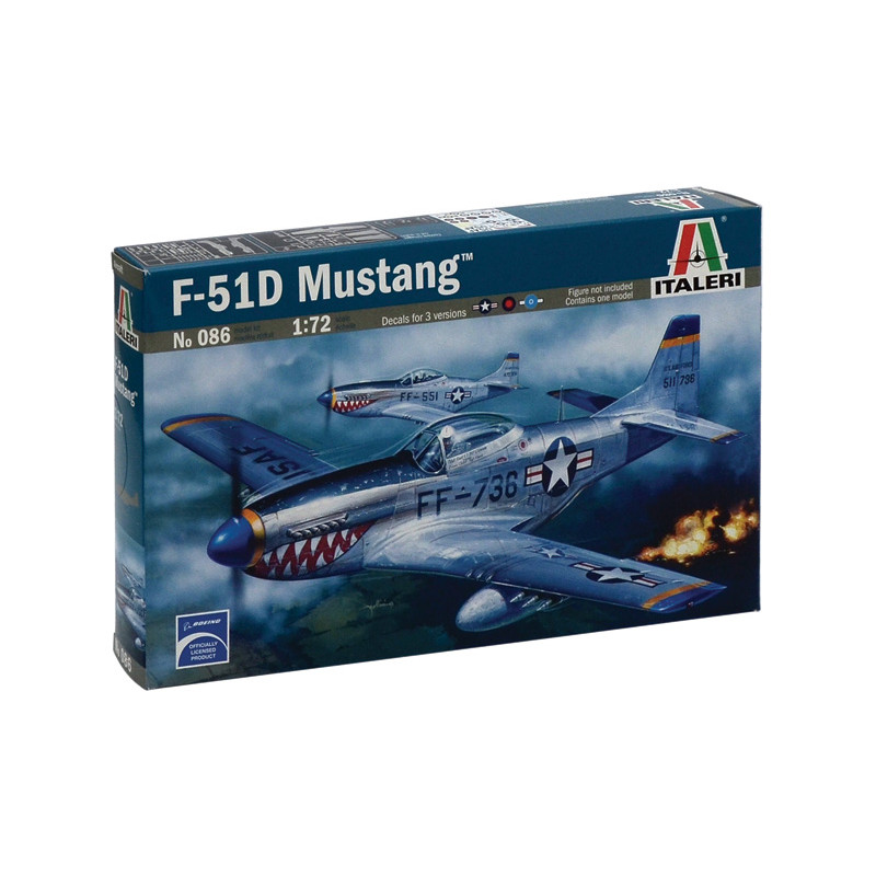 P-51D Mustang. ITALERI 0086
