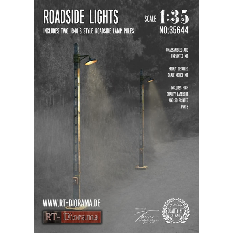 Pali con luce. RT-DIORAMA 35644