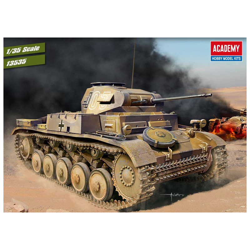 Panzer II Ausf. F. ACADEMY 13535