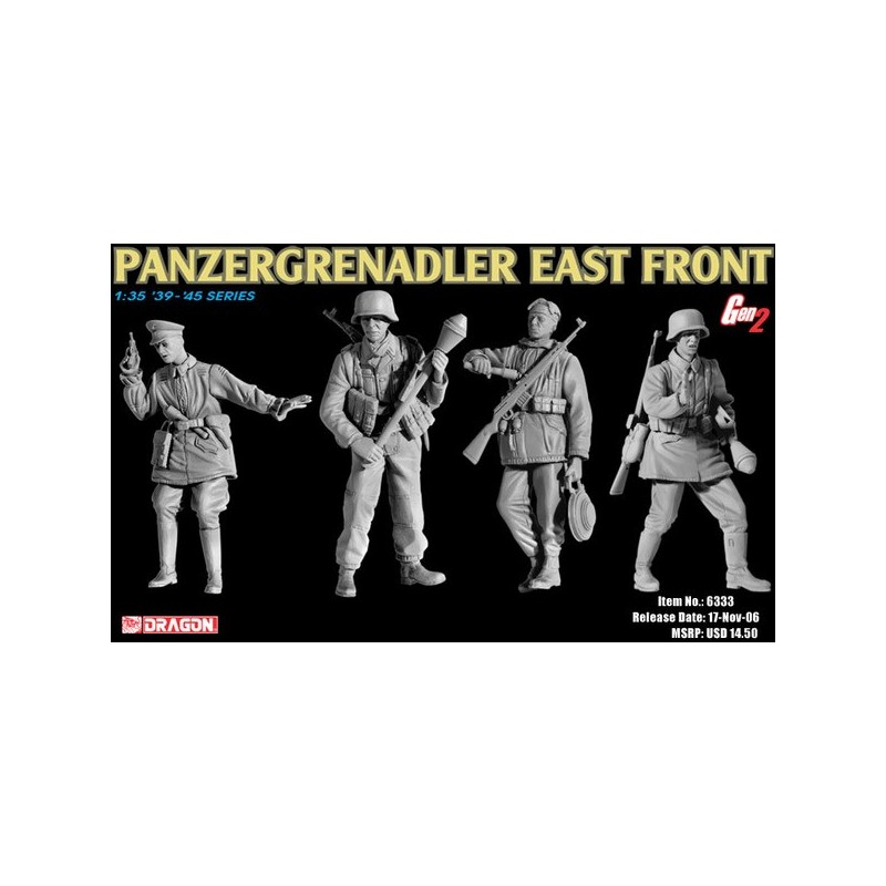 Panzergrenadiers, fronte orientale. DRAGON 6333
