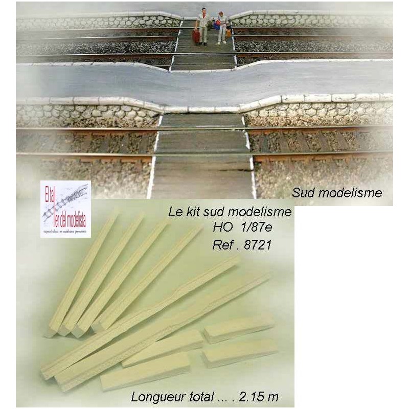 Piattaforma della stazione. PN SUD MODELISME 8721