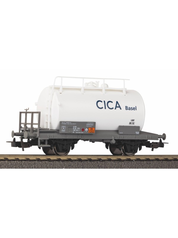 PIKO 27702 Scala HO Hobby: Carro cisterna a due assi SBB epoca IV