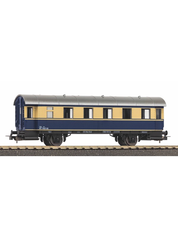 PIKO 57636 Scala HO Hobby: Carrozza passeggeri a due assi ÖBB epoca IV