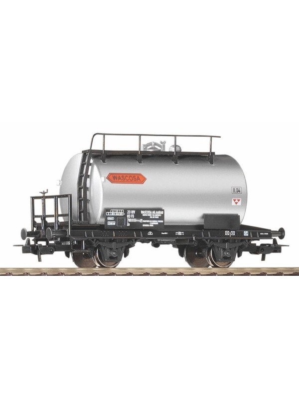 PIKO 58777 Scala HO Carro cisterna a 2 assi Wascosa FS IV