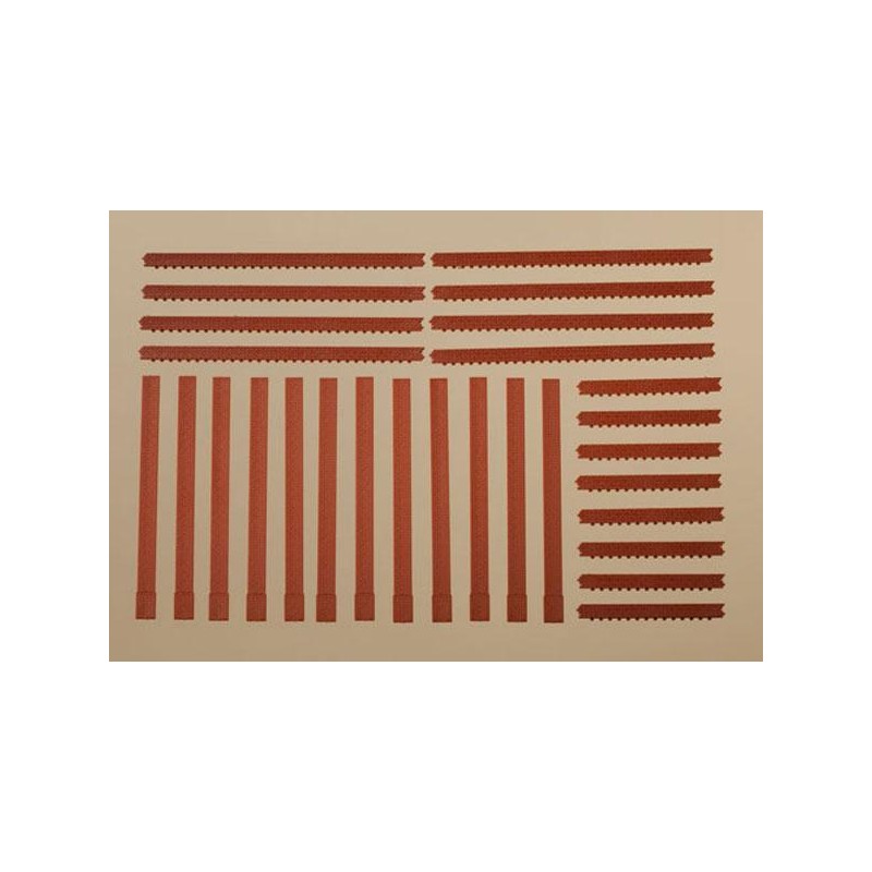 Pilastri e fregi in mattoni. AUHAGEN 80402