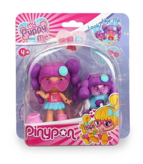 Pinypon My Puppy and Me Personaggio con Barboncino