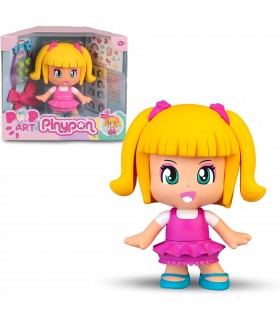 Pinypon - Personaggio 17 cm da Decorare Pop & Art