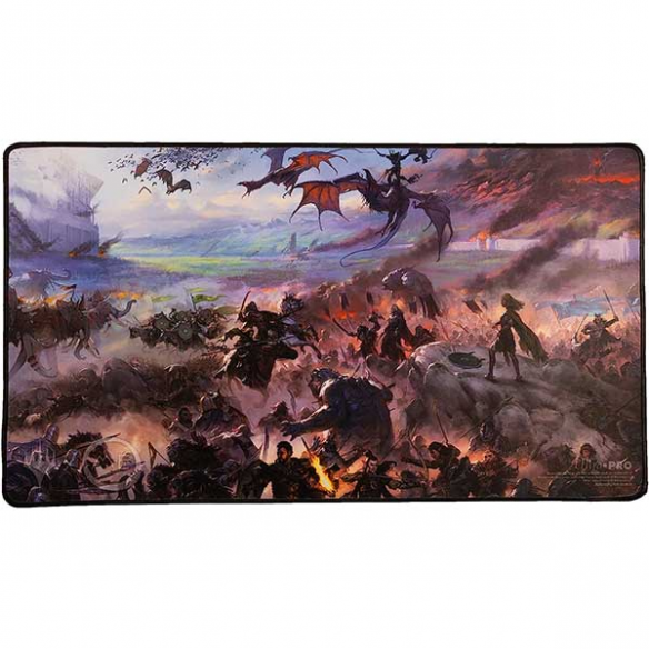Playmat Black Stitched - Battle of the Pelennor Fields - Tales of Middle-earth - Ultra Pro