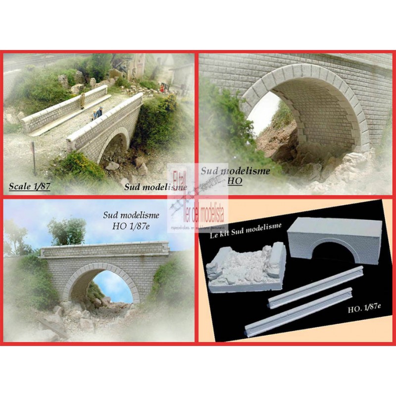 Ponte in pietra. PN SUD MODELISME 8762
