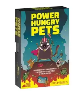 Power Hungry Pets - Gioco di Carte Strategico per 2-6 Giocatori, Divertente e Veloce, Perfetto per Famiglie e Amici!