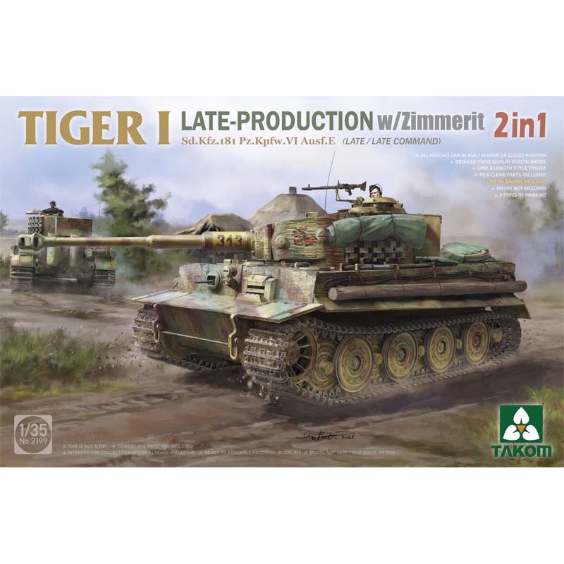 Tiger I, produzione finale. TAKOM 2199
