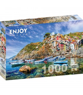 Puzzle 1000 pezzi Riomaggiore Cinque Terre Italy