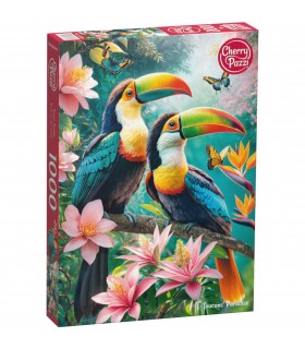 Puzzle 1000 pezzi Toucans Paradise