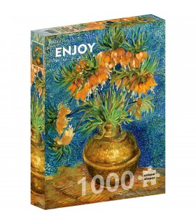 Puzzle 1000 pezzi Vincent Van Gogh Fritillaries in a Copper Vase