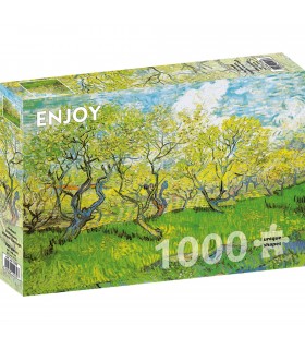 Puzzle 1000 pezzi Vincent Van Gogh Orchard in Blossom