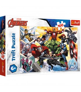 Puzzle da 100 Pezzi - La Potenza degli Avengers