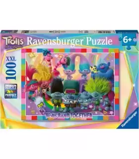 Puzzle da 100 Pezzi - Trolls 3