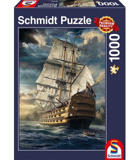 Puzzle da 1000 Pezzi - A Vele Spiegate!