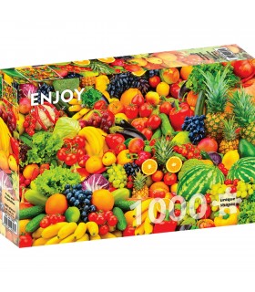 Puzzle da 1000 Pezzi - Fruits and Vegetables