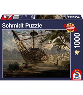 Puzzle da 1000 Pezzi - Nave all'Ancora