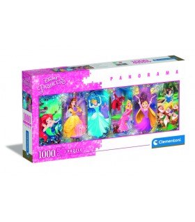 Puzzle da 1000 Pezzi Panorama Principesse Disney