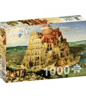 Puzzle da 1000 Pezzi - Pieter Bruegel: The Tower of Babel