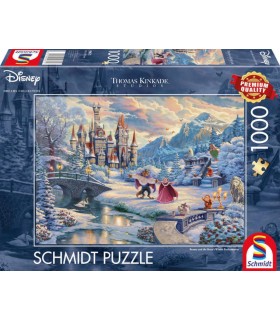 Puzzle da 1000 Pezzi - Thomas Kinkade: La Bella e La Bestia