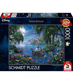 Puzzle da 1000 Pezzi - Thomas Kinkade: La Sirenetta e il Principe Eric